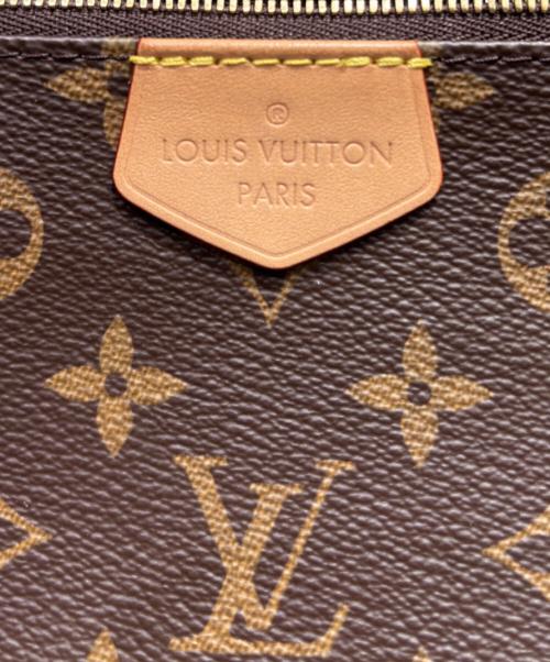 LOUIS VUITTON（ルイ ヴィトン）LOUIS VUITTON (ルイ ヴィトン) モノグラム ミュルティ ポシェット アクセソワール ブラウンの古着・服飾アイテム