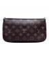 LOUIS VUITTON (ルイ ヴィトン) モノグラム ミュルティ ポシェット アクセソワール ブラウン：300000円