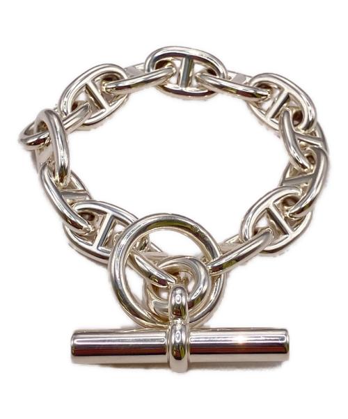 HERMES（エルメス）HERMES (エルメス) Chaine d'Ancre MM シェーヌダンクルMMブレスレット サイズ:MM/14コマの古着・服飾アイテム