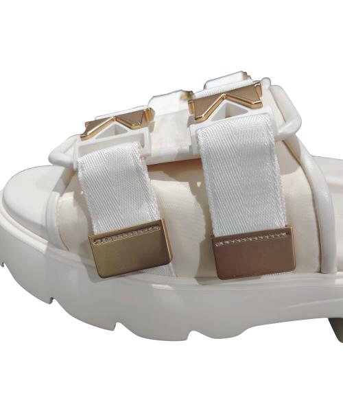 BOTTEGA VENETA（ボッテガベネタ）BOTTEGA VENETA (ボッテガベネタ) サンダル ベージュ サイズ:42の古着・服飾アイテム