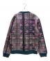 LOUIS VUITTON (ルイ ヴィトン) モノグラムジャガードスウェット グレー×ネイビー×ピンク サイズ:L：110000円