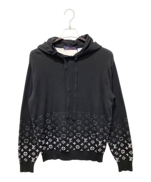 LOUIS VUITTON（ルイ ヴィトン）LOUIS VUITTON (ルイ ヴィトン) モノグラムグラディエントパーカー ブラック サイズ:Sの古着・服飾アイテム