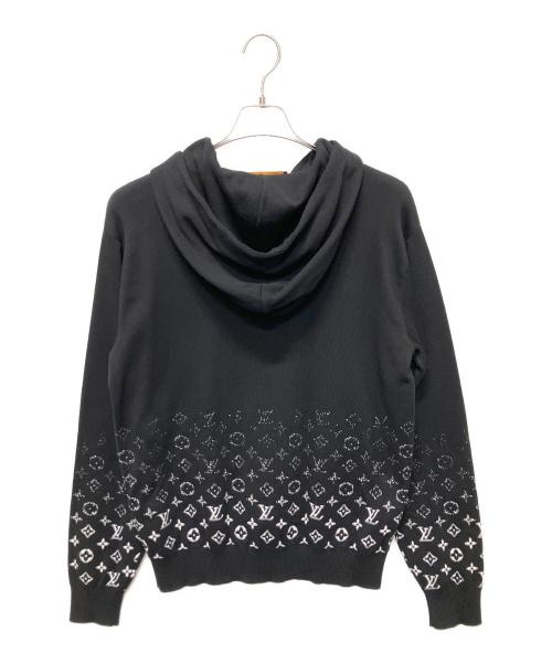 LOUIS VUITTON（ルイ ヴィトン）LOUIS VUITTON (ルイ ヴィトン) モノグラムグラディエントパーカー ブラック サイズ:Sの古着・服飾アイテム