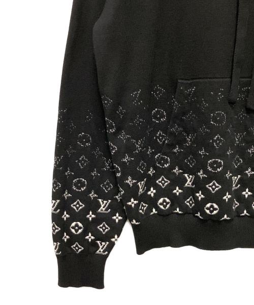 LOUIS VUITTON（ルイ ヴィトン）LOUIS VUITTON (ルイ ヴィトン) モノグラムグラディエントパーカー ブラック サイズ:Sの古着・服飾アイテム