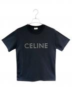 CELINEセリーヌ）の古着「ロゴTシャツ 2X41C671Q」｜ブラック
