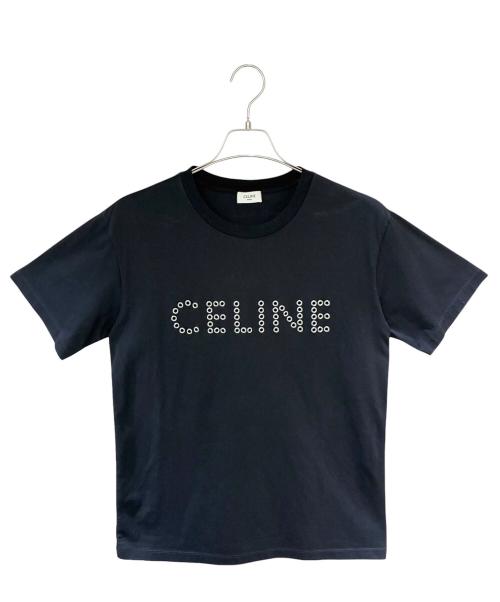 CELINE（セリーヌ）CELINE (セリーヌ) ロゴTシャツ 2X41C671Q ブラック サイズ:XSの古着・服飾アイテム
