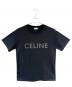 CELINE（セリーヌ）の古着「ロゴTシャツ 2X41C671Q」｜ブラック