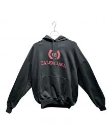 BALENCIAGA（バレンシアガ）の古着「BBロゴフーディー」｜ブラック