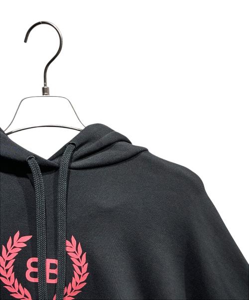 BALENCIAGA（バレンシアガ）BALENCIAGA (バレンシアガ) BBロゴフーディー ブラック サイズ:XSの古着・服飾アイテム