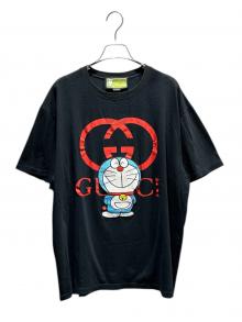 GUCCI×ドラえもん（グッチ×ドラエモン）の古着「プリントTシャツ/615044 XJDIB」｜ブラック