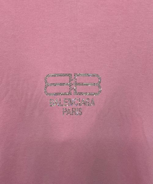 BALENCIAGA（バレンシアガ）BALENCIAGA (バレンシアガ) BBロゴパーカー ピンク サイズ:XSの古着・服飾アイテム