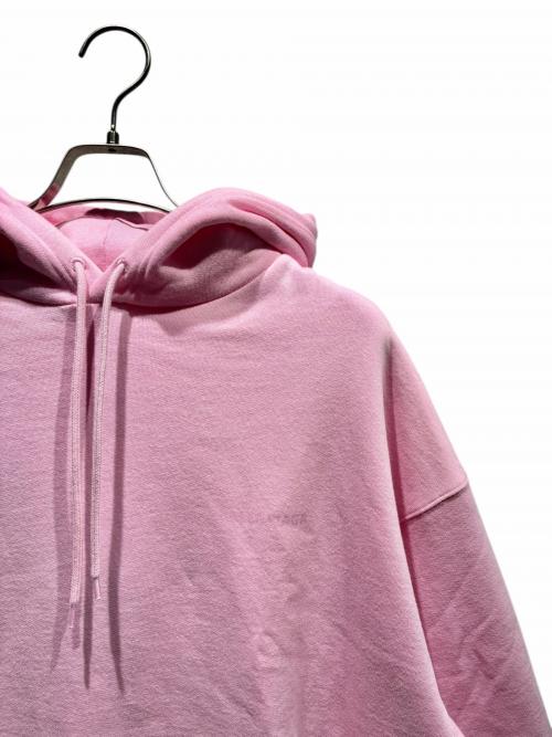BALENCIAGA（バレンシアガ）BALENCIAGA (バレンシアガ) ロゴパーカー ピンク サイズ:Mの古着・服飾アイテム