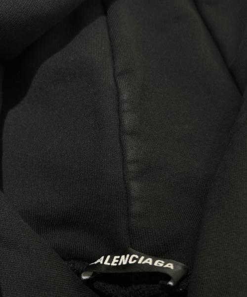 BALENCIAGA（バレンシアガ）BALENCIAGA (バレンシアガ) 20AW GYM WEAR LARGE FIT HOODIE ジム ウェア ラージフィット フーディ/620973 TIVD4 ブラック サイズ:XXSの古着・服飾アイテム