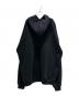 BALENCIAGA (バレンシアガ) 20AW GYM WEAR LARGE FIT HOODIE ジム ウェア ラージフィット フーディ/620973 TIVD4 ブラック サイズ:XXS：45000円