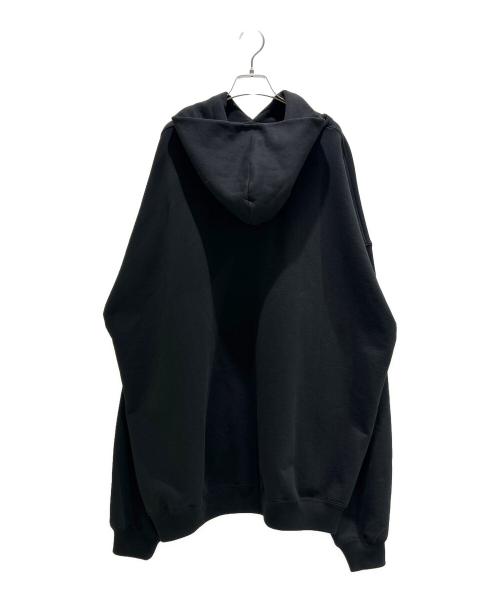 BALENCIAGA（バレンシアガ）BALENCIAGA (バレンシアガ) 20AW GYM WEAR LARGE FIT HOODIE ジム ウェア ラージフィット フーディ/620973 TIVD4 ブラック サイズ:XXSの古着・服飾アイテム