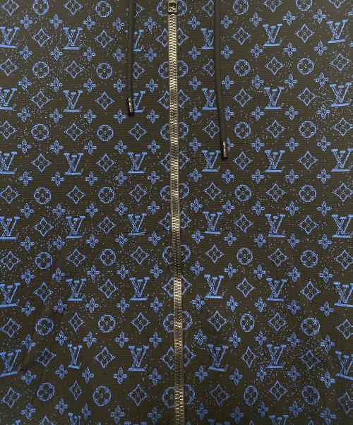LOUIS VUITTON（ルイ ヴィトン）LOUIS VUITTON (ルイ ヴィトン) モノグラムジップパーカー ブラック サイズ:XLの古着・服飾アイテム