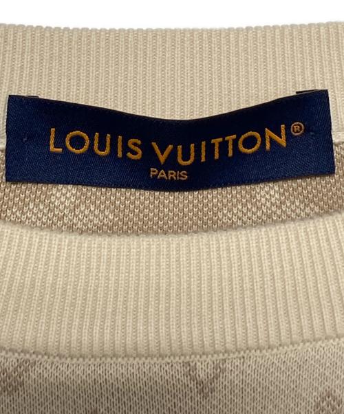 LOUIS VUITTON（ルイ ヴィトン）LOUIS VUITTON (ルイ ヴィトン) モノグラムグラディエントニット ベージュ サイズ:XLの古着・服飾アイテム