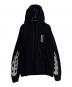 CHROME HEARTS（クロムハーツ）の古着「Arm Flame Pullover Hoodie」｜ブラック