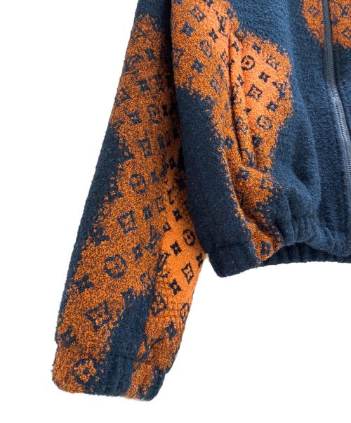 LOUIS VUITTON（ルイ ヴィトン）LOUIS VUITTON (ルイ ヴィトン) モノグラムブークレットブルゾン ネイビー サイズ:48の古着・服飾アイテム