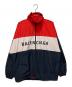 BALENCIAGA（バレンシアガ）の古着「テクニカルファブリック トラックジャケット/ナイロンジャケット」｜ネイビー