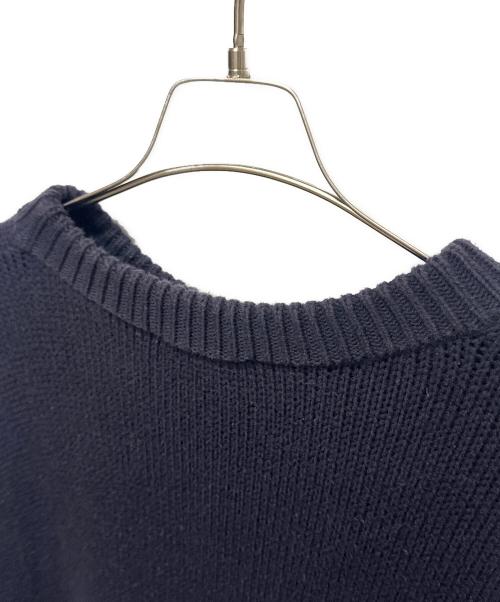 BALENCIAGA（バレンシアガ）BALENCIAGA (バレンシアガ) ロゴニット ネイビー サイズ:XSの古着・服飾アイテム