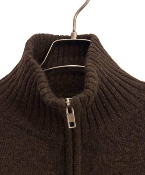Maison Margiela（メゾンマルジェラ）Maison Margiela (メゾンマルジェラ) ハーフジップニット レッド サイズ:Sの古着・服飾アイテム
