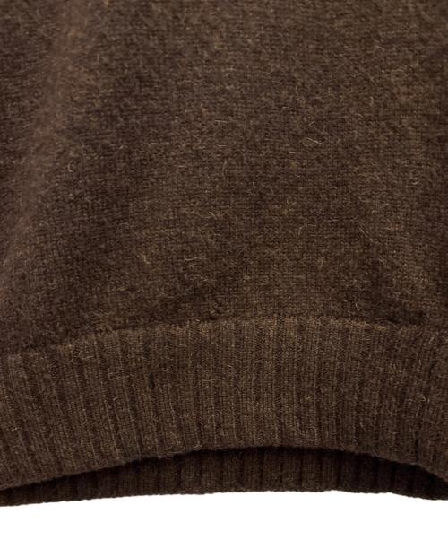 Maison Margiela（メゾンマルジェラ）Maison Margiela (メゾンマルジェラ) ハーフジップニット レッド サイズ:Sの古着・服飾アイテム
