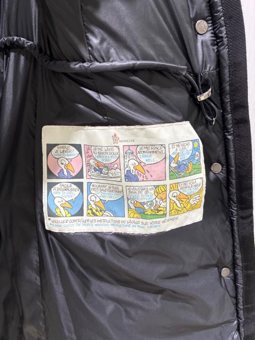 MONCLER（モンクレール）MONCLER (モンクレール) HERMINE/ダウンコート ブラック サイズ:00の古着・服飾アイテム