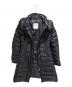 中古・古着 MONCLER (モンクレール) HERMINE/ダウンコート ブラック サイズ:00：140000円