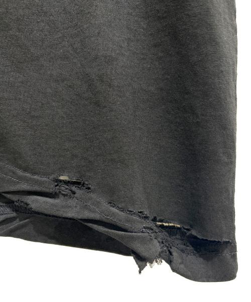 BALENCIAGA（バレンシアガ）BALENCIAGA (バレンシアガ) デストロイ加工Tシャツ/826344 TSVP4 ブラック サイズ:XSの古着・服飾アイテム