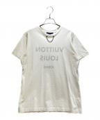 LOUIS VUITTONルイ ヴィトン）の古着「チェーンモチーフTシャツ/RW201W LCT FITS02」｜ホワイト