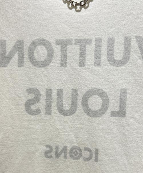 LOUIS VUITTON（ルイ ヴィトン）LOUIS VUITTON (ルイ ヴィトン) チェーンモチーフTシャツ/RW201W LCT FITS02 ホワイト サイズ:Lの古着・服飾アイテム