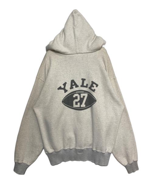 New Manual（ニュー・マニュアル）new manual (ニュー・マニュアル) CP AFTER HOODIE ライトグレー サイズ:XLの古着・服飾アイテム