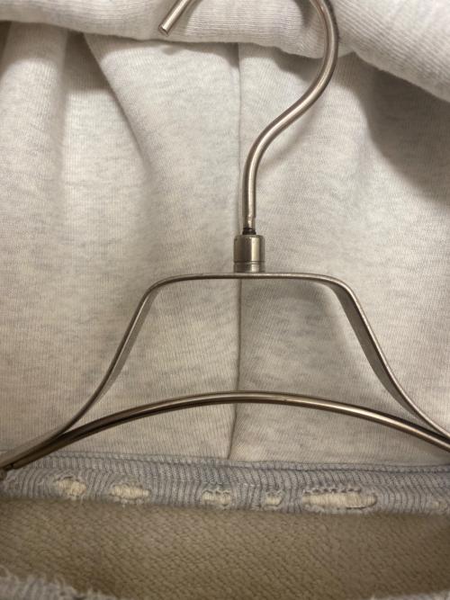 New Manual（ニュー・マニュアル）new manual (ニュー・マニュアル) CP AFTER HOODIE ライトグレー サイズ:XLの古着・服飾アイテム