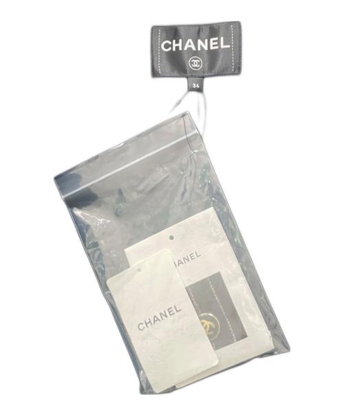 CHANEL（シャネル）CHANEL (シャネル) ココボタンツイードジャケット ブラック サイズ:34の古着・服飾アイテム