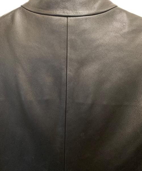LOEWE（ロエベ）LOEWE (ロエベ) レザージャケット ブラック サイズ:42の古着・服飾アイテム