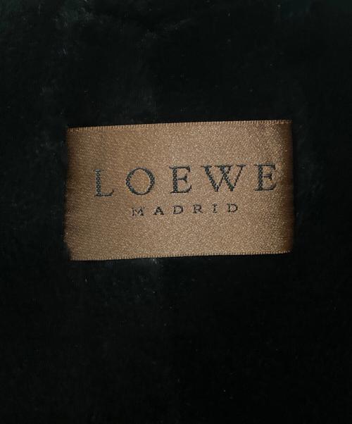 LOEWE（ロエベ）LOEWE (ロエベ) レザージャケット ブラック サイズ:42の古着・服飾アイテム