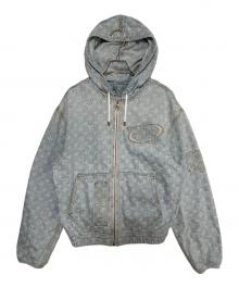 LOUIS VUITTON×NBA（ルイ ヴィトン×エヌビーエー）の古着「NBA Monogram Denim Hooded Blouson」