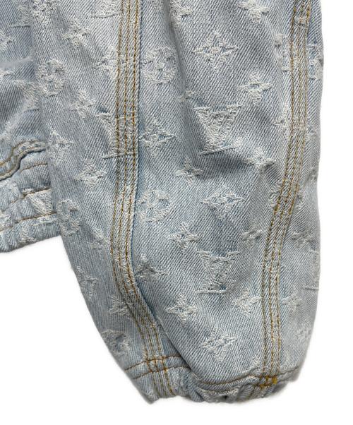 LOUIS VUITTON（ルイ ヴィトン）LOUIS VUITTON (ルイ ヴィトン) NBA (エヌビーエー) NBA Monogram Denim Hooded Blouson サイズ:46の古着・服飾アイテム