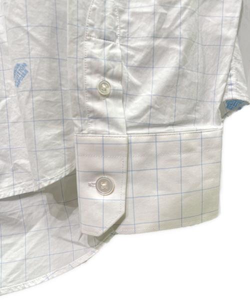 LOUIS VUITTON（ルイ ヴィトン）LOUIS VUITTON (ルイ ヴィトン) ウィンドウペンチェックシャツ ホワイト サイズ:Lの古着・服飾アイテム