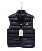 MONCLERモンクレール）の古着「GUI/ダウンベスト」｜ネイビー