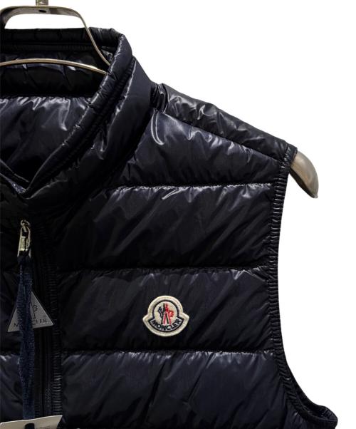 MONCLER（モンクレール）MONCLER (モンクレール) GUI/ダウンベスト ネイビー サイズ:2の古着・服飾アイテム