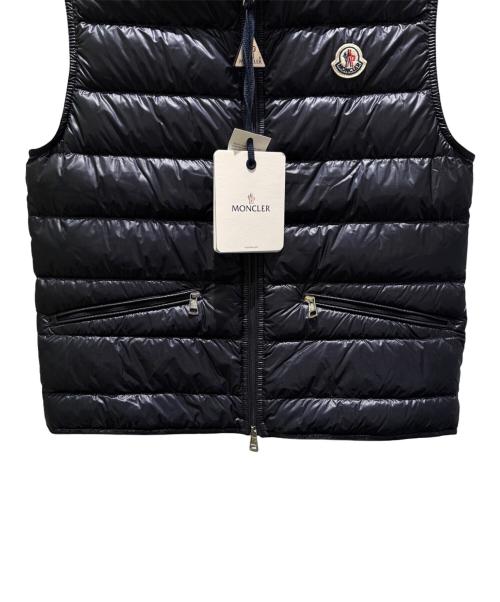 MONCLER（モンクレール）MONCLER (モンクレール) GUI/ダウンベスト ネイビー サイズ:2の古着・服飾アイテム