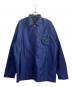 PRADA（プラダ）の古着「ロゴプレートナイロンジャケット」｜ブルー