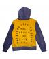 SAINT MICHAEL (セントマイケル) HOODIE FELT ネイビー×イエロー サイズ:L：38000円