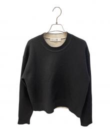 Christian Dior（クリスチャン ディオール）の古着「J'ADIOR 8 ロゴカシミヤ混ニット」｜ブラック