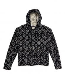 LOUIS VUITTON×NBA（ルイ ヴィトン×エヌビーエー）の古着「モノグラムジップパーカー」｜ブラック