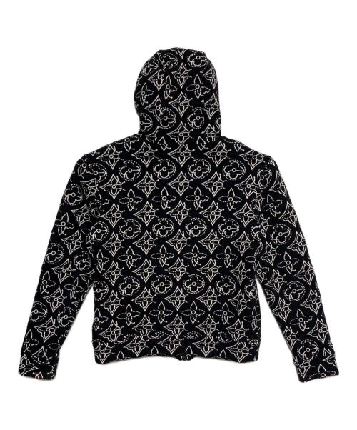 LOUIS VUITTON（ルイ ヴィトン）LOUIS VUITTON (ルイ ヴィトン) NBA (エヌビーエー) モノグラムジップパーカー ブラック サイズ:XSの古着・服飾アイテム