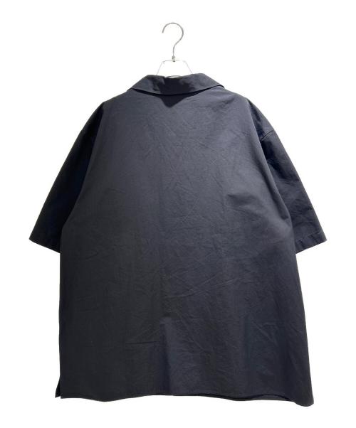LOUIS VUITTON（ルイ ヴィトン）LOUIS VUITTON (ルイ ヴィトン) 25SS Embroidered Short Sleeve Cotton Shirt エンブロイダリーショートスリーブシャツ/RM251M AS1 HSS73W ブラック サイズ:XXLの古着・服飾アイテム