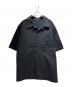 LOUIS VUITTON（ルイ ヴィトン）の古着「25SS Embroidered Short Sleeve Cotton Shirt エンブロイダリーショートスリーブシャツ/RM251M AS1 HSS73W」｜ブラック